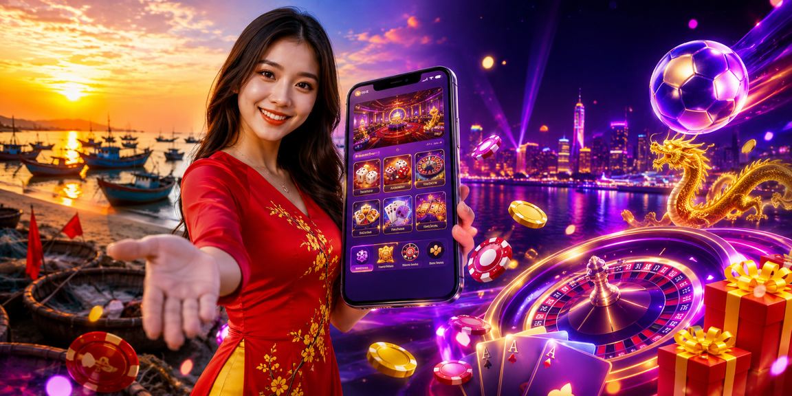 Người chơi thư giãn trên bãi biển Mũi Né với thiết bị di động